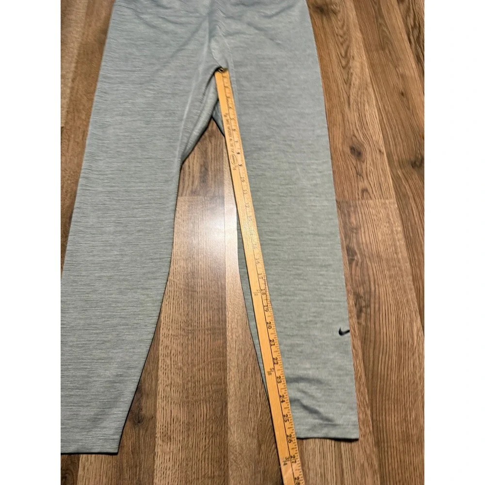Nike Leggings Womens XXL Gray Adult Dri-Fit Space Dye Activewear Excellent - Picture 7 of 8